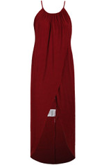 Jersey Cross Over Midi Dress - 5 Colours