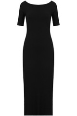 Block Colour Side Slit Midi Dress - 3 Colours