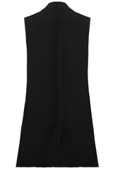 Black Tailored Side Pocketed Waistcoat