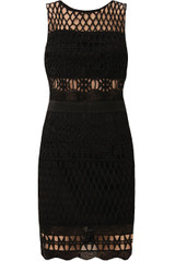 Cut Out Textured Lined Bodycon Dress - 3 Colours