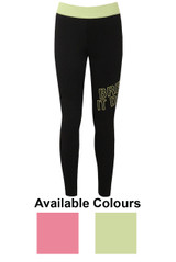 Contrast BREAK IT DOWN Sports Jeggings - 2 Colours