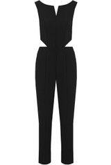 Side Cut Out Back Zip Up Jumpsuit - 3 Colours