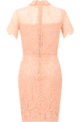 Floral Lace Front Tie Up Bodycon Dress - 4 Colours