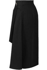 Wrap Side Buckled Knee Length Skirts - 3 Colours (2-2-2-2)