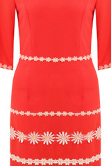 Daisy Embroidered Shift Dress - 2 Colours