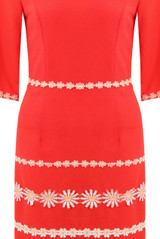 Daisy Embroidered Shift Dress - 2 Colours