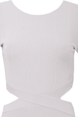 Cut Out Stretch Bodysuit - 4 Colours