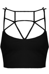 Front Cut Out Bralet - 3 Colours