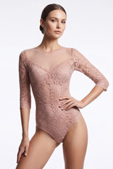 Lace Open Back Bodysuit - 3 Colours