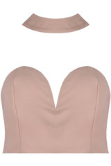 Choker Neck Bandeau Crop Tops - 3 Colours