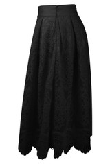 Lace Chiffon Lined Flare Skirt - 4 Colours