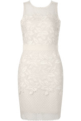 Intricate Crochet Lace Bodycon Dress - 4 Colours