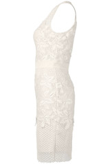 Intricate Crochet Lace Bodycon Dress - 4 Colours