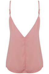 Lace Plunge Neck Deep Back Cami - 4 Colours