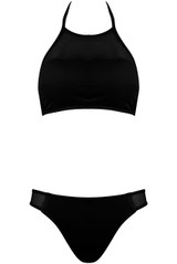 Mesh Insert Bikini Set 