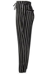 Stripe Waist Tie Trousers - 2 Colours