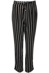 Stripe Waist Tie Trousers - 2 Colours