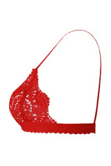 Crochet Scallop Edge Bra