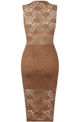 Floral Lace Textured Midi Dress - 7 Colours