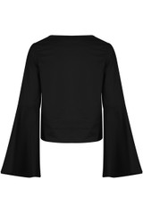 Bell Sleeves V Neck Tops - 6 Colours