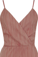 Crinkle Cross Over Bodycon Dress - 6 Colours