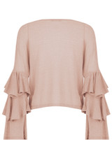 Layered Sleeve Metallic Jumpers - Mix Colours Pack