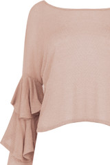 Layered Sleeve Metallic Jumpers - Mix Colours Pack