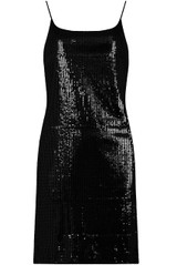 Sequin Textured Open Back Shift Dress - 3 Colours