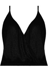 Cross Over Glittered Cami Tops