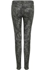 Grey Acid Wash Super Stretch Jeans