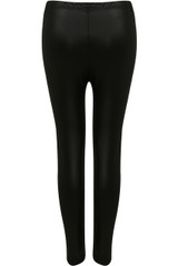 Black Twisted Thighs Jeggings