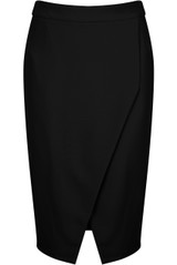 Crossover Pencil Skirt - 2 Colours