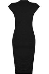 Elasticated Jersey Midi Dress - 2 Colours