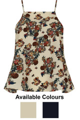 Floral Printed Swing Cami - 2 Colours