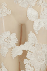 Floral Crochet Mesh Midi Skirt - 2 Colours