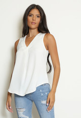 Front Pleat blouse