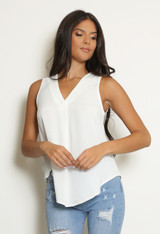 Front Pleat blouse
