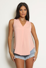 Front Pleat blouse