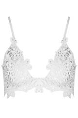 Floral Crochet Bra