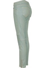 Denim Metallic Shimmer Coated Jeans - 3 Colours