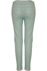 Denim Metallic Shimmer Coated Jeans - 3 Colours