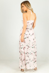 Floral Playsuit With Maxi Overlay - 4 Colours