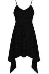 Dip Back Strappy Crochet Dress - 3 Colours