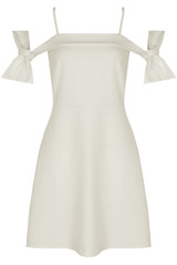 Cold Shoulder Skater Dress