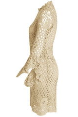 Crochet Bell Sleeve Dress