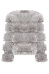 Layered Shaggy Faux Fur Coat - 6 Colours