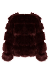 Layered Shaggy Faux Fur Coat - 6 Colours