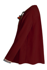 Embroidery Front Tie Up Tops - 4 Colours