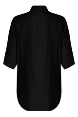 Contrast Floral Embroidered Shirt Tops - 3 Colours