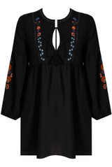 Cotton Embroidered Smock